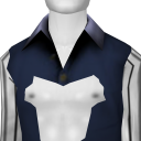Avatar Blue vest-long sleeve combo