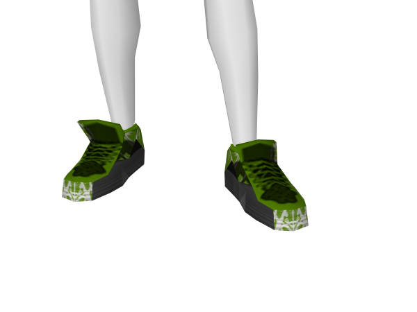 Avatar Grass green skateboard shoes
