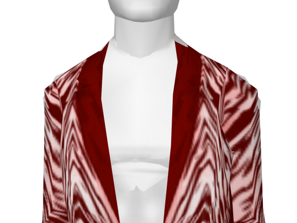 Avatar Fruit stripe tuxedo top - strawberry