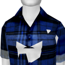 Avatar Blue plaid carpenter flannel