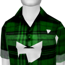 Avatar Green plaid carpenter flannel