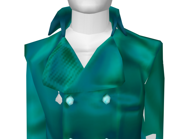 Avatar Greenish smooth suit jacket.