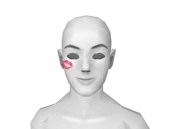 Avatar Lipstick kiss mark