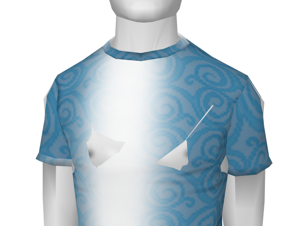 Avatar Blue pattern tee