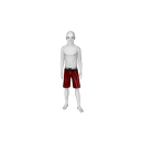 Avatar Red beach boy shorts
