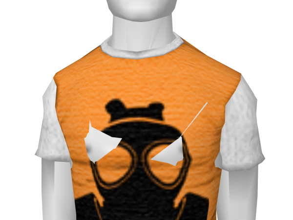 Avatar Orange gas mask