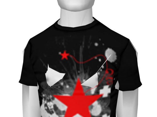 Avatar Black star t-shirt