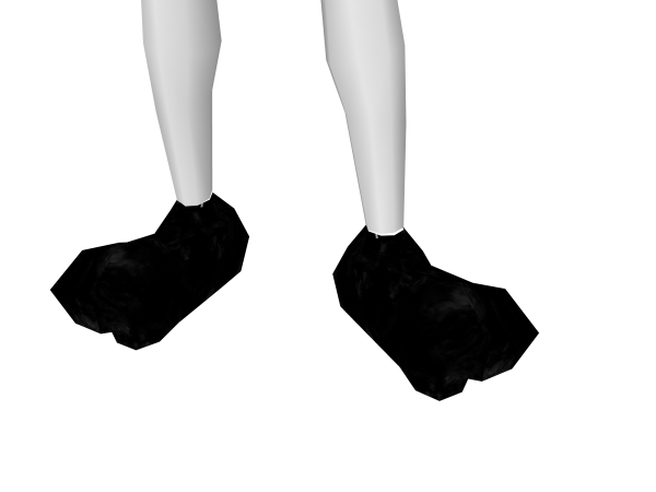 Avatar Panda bear costume feet