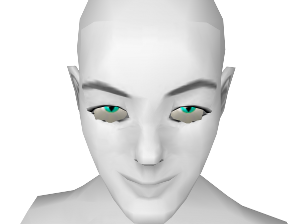 Avatar Aqua cat eye contacts