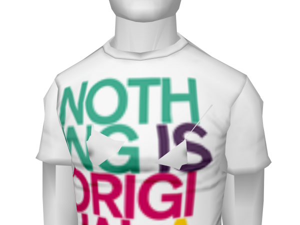 Avatar Nothing is original anymore slim tee