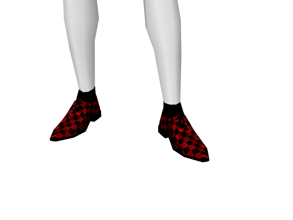 Avatar Red and black checkered oxfords