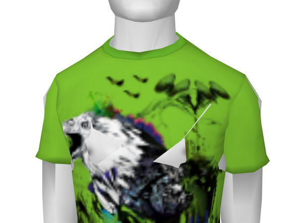 Avatar Green eagle slim tee