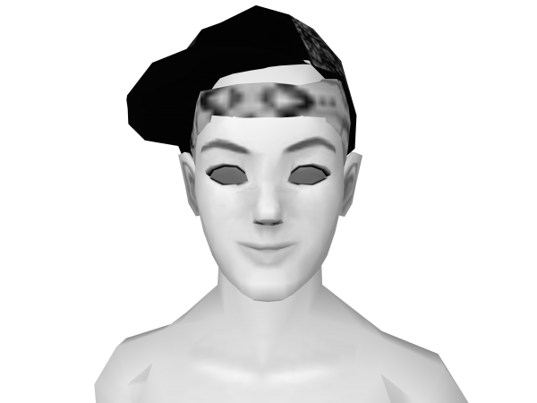Avatar Black bandana patterned hat