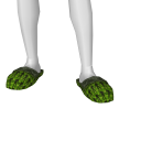 Avatar Green zombie slippers